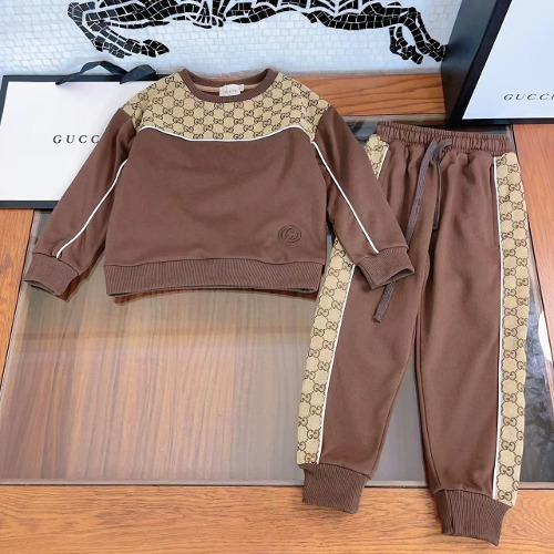 Guc*i 아동 스웨트셔츠+팬츠 SET