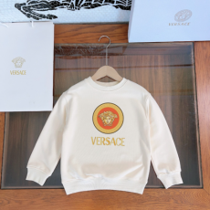 VERS*CE 아동용 라운드 스웨트셔츠