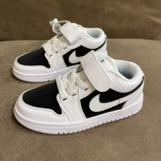 새로운 아동화 Joe 1AIR JOR*1 로우탑 벨크로 싱글 버튼 아동화