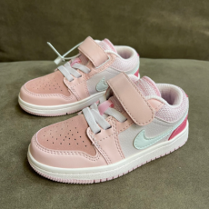 새로운 아동화 Joe 1AIR JOR*1 로우탑 벨크로 싱글 버튼 아동화