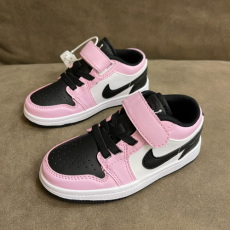 새로운 아동화 Joe 1AIR JOR*1 로우탑 벨크로 싱글 버튼 아동화
