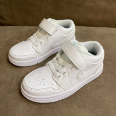 새로운 아동화 Joe 1AIR JOR*1 로우탑 벨크로 싱글 버튼 아동화