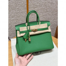 에르메스 버킨백 25 토고 금장 컬러: 1K/Bambou